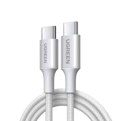Câble de Données et de Charge USB-C - USB-C UGREEN L502, 100W, 1m, Gris