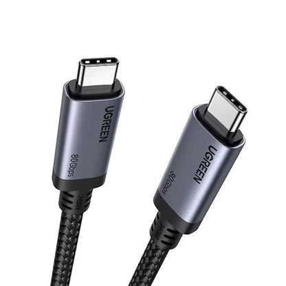 Daten- und Ladekabel USB-C - USB-C UGREEN L706 (65383), 240W, 1m, Schwarz