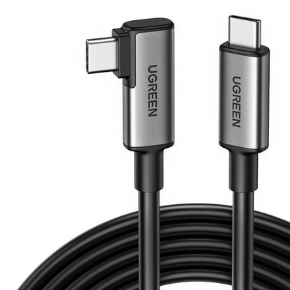 USB-C Data and Charging Cable - USB-C UGREEN US551 (90629) Angled, 60W, 5m, Black