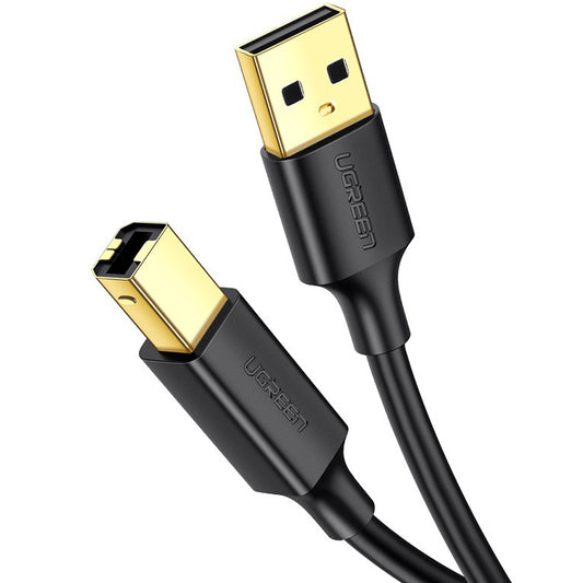 Câble Imprimante UGREEN US135, USB-A - USB-B, 3m, Noir