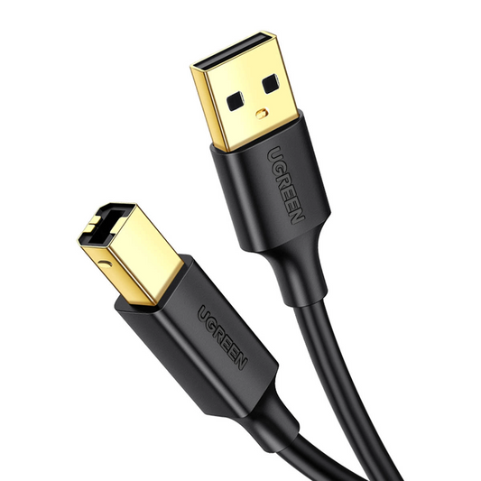 Câble Imprimante UGREEN US135, USB-A - USB-B, 5m, Noir