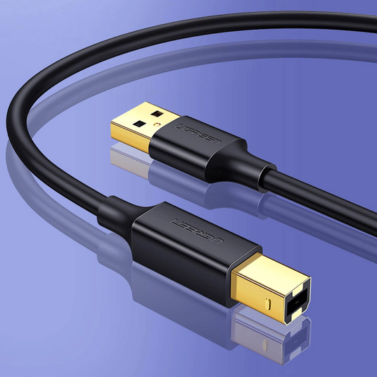 Câble Imprimante UGREEN US135, USB-A - USB-B, 5m, Noir
