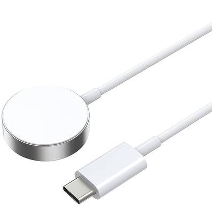 BWOO WL-18 Wireless Charger for Apple Watch Series, USB-C, White