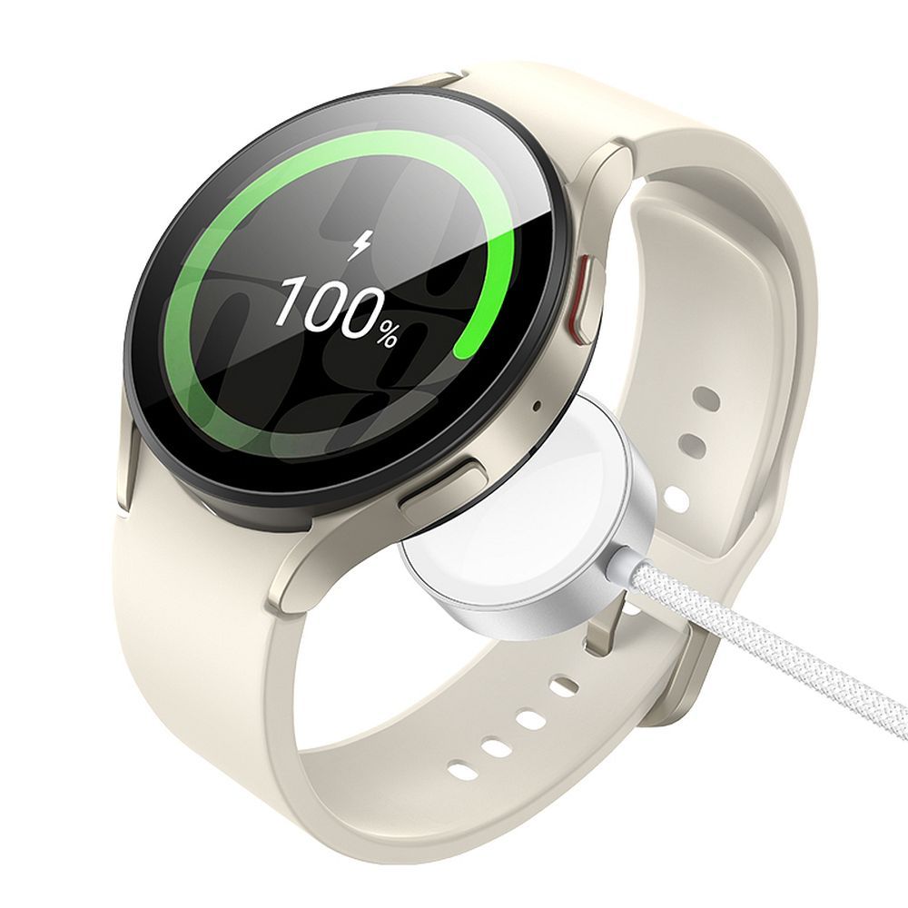 Ladekabel HOCO CW59 für Apple Watch / Samsung Galaxy Watch Series, Weiß