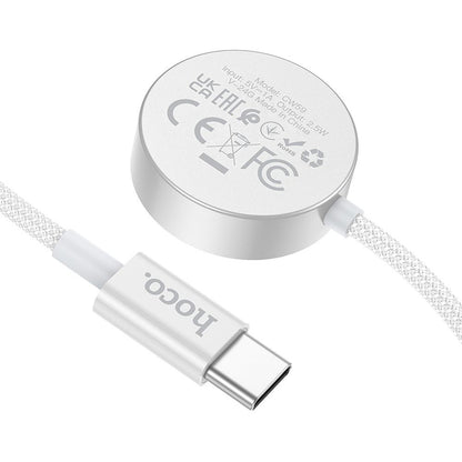 Ladekabel HOCO CW59 für Apple Watch / Samsung Galaxy Watch Series, Weiß