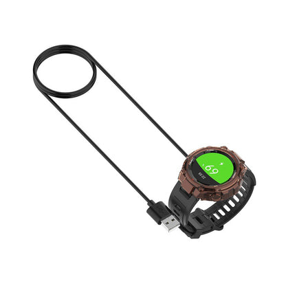 Câble de Chargement Techsuit THA2 pour Amazfit Watch Series, USB-A, Noir