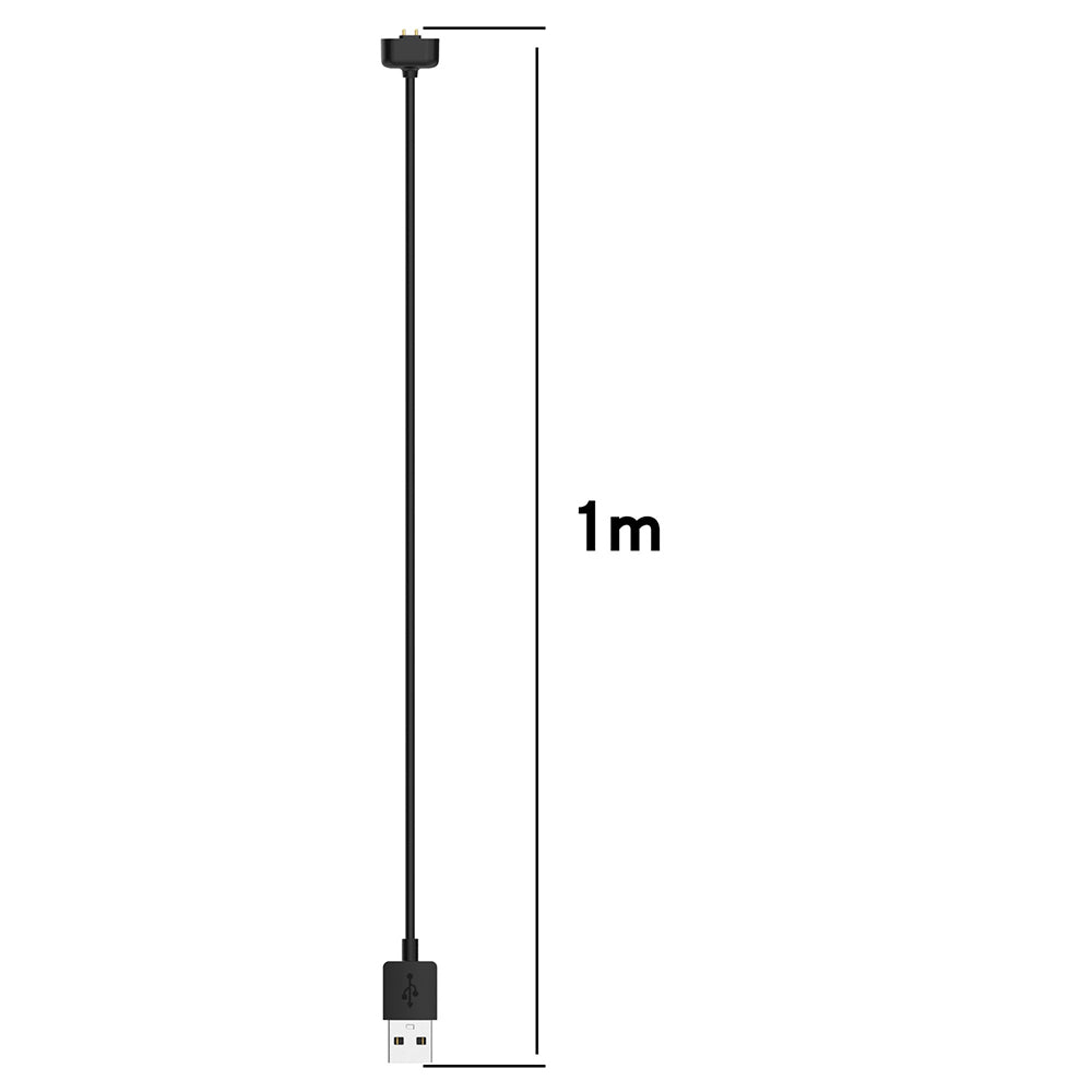 Ladekabel Techsuit THA5 für Amazfit Band 7, USB-A, Schwarz