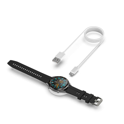 Ladekabel Techsuit THC3 für Honor Watch / Huawei Watch Series, USB-A, Weiß