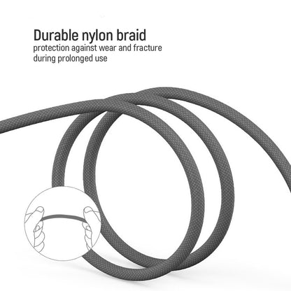 Câble de charge USB-A - Lightning / microUSB / USB-C ColorWay CW-CBU3003, 20W, 1.2m, Gris