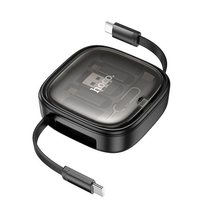 USB-C to USB-C Data and Charging Cable HOCO U140, 60W, 0.95m, Black