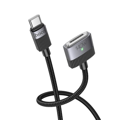 Ladekabel HOCO U141, USB-C - MagSafe 3, 140W, 1,8m, Schwarz
