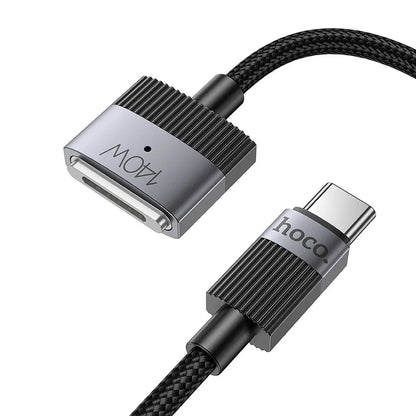 Ladekabel HOCO U141, USB-C - MagSafe 3, 140W, 1,8m, Schwarz