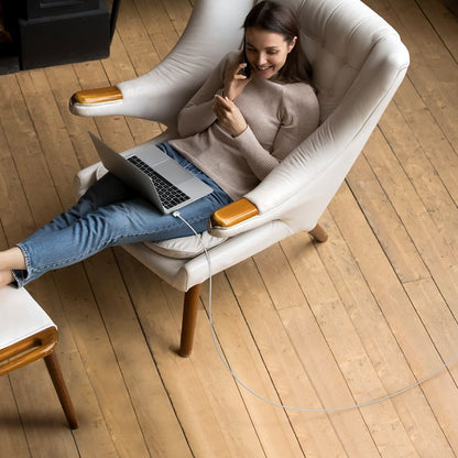 Ladekabel McDodo CA-2071, USB-C - MagSafe 3, 140W, 2m, Weiß