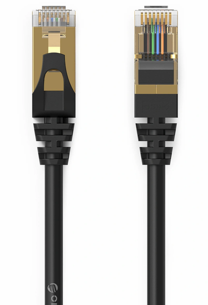Orico PUG-C7 Netzwerkkabel, UTP, Cat7, 5m, Schwarz