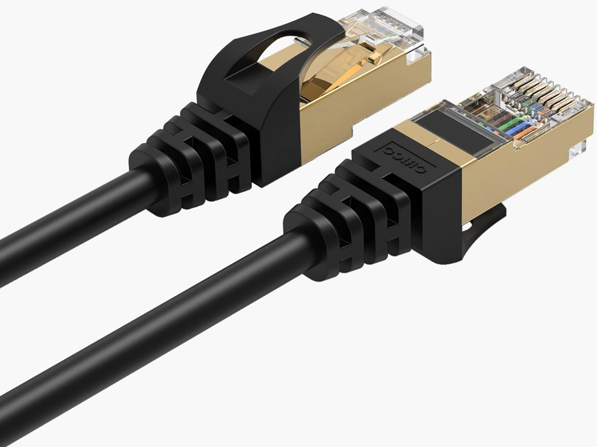 Orico PUG-C7 Netzwerkkabel, UTP, Cat7, 5m, Schwarz