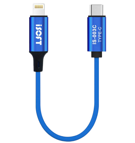 Datenübertragungskabel iSOFT IS-003C, Lightning- auf USB-C-Schnittstelle