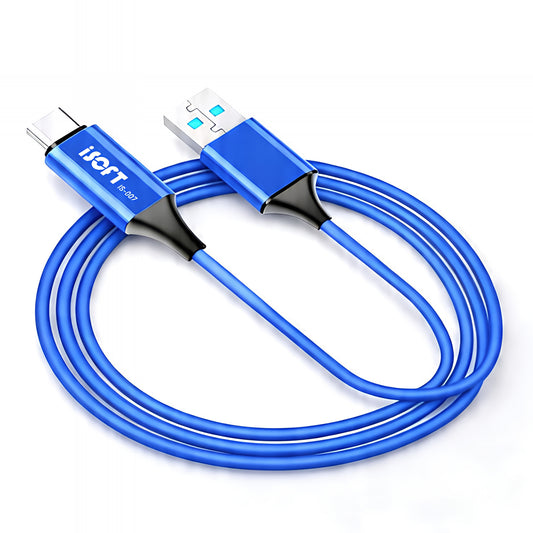 Datenübertragungskabel iSOFT IS-007, USB-A - USB-C Schnittstelle