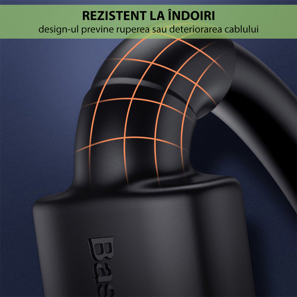 Câble Vidéo Baseus Cafule, HDMI - HDMI, 4K, 5m, Noir CADKLF-H01