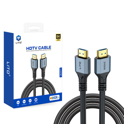 Lito HD119 Video Cable, HDMI - HDMI, 8K, 1.8m, Black