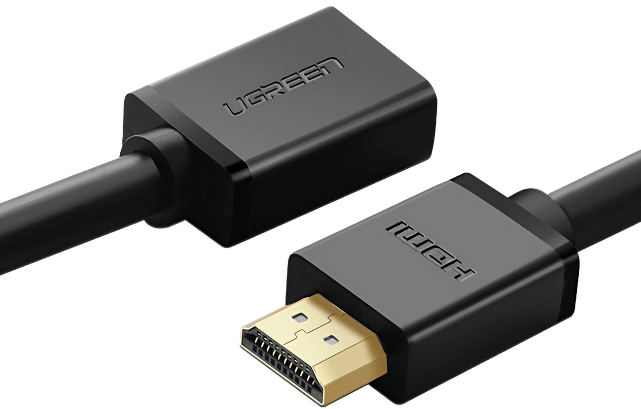 Câble Vidéo Rallonge UGREEN HD107, HDMI - HDMI, 4K, 3m, Noir
