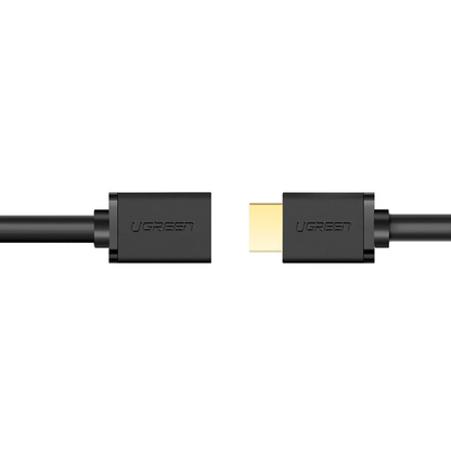Verlängerungsvideokabel UGREEN HD107, HDMI - HDMI, 4K, 5m, Schwarz