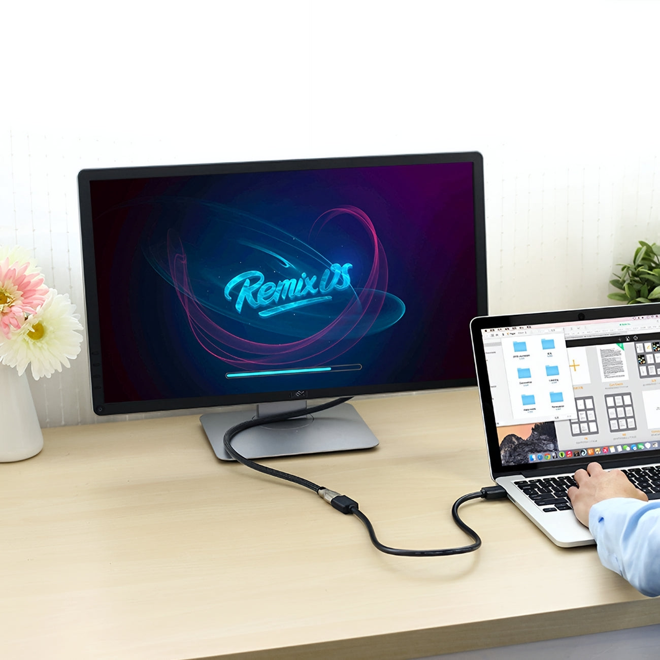 Câble Vidéo Rallonge UGREEN HD107, HDMI - HDMI, 4K, 3m, Noir