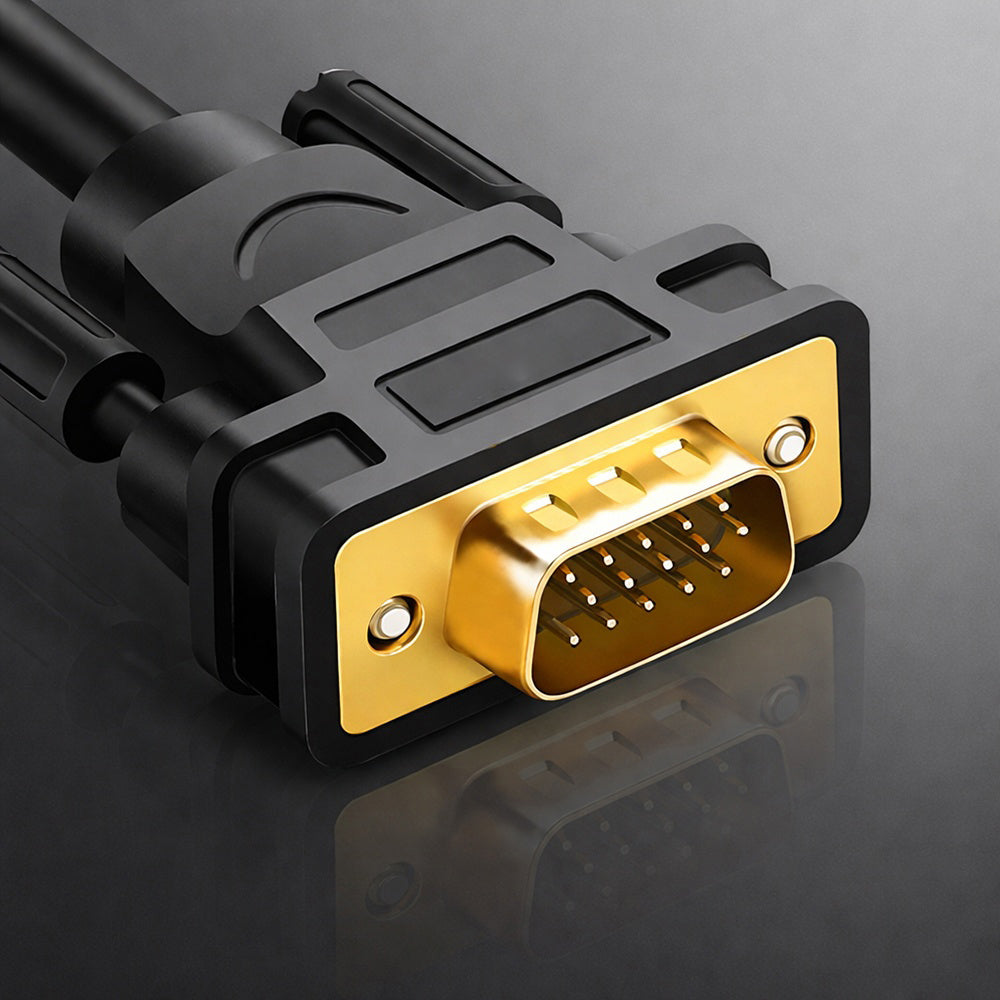 Câble vidéo UGREEN VG101 (11633), VGA - VGA, 10m, Noir
