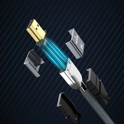 WZK Ultraboost Video Kabel, HDMI - HDMI, 8K, 3m, Grau WHDMI-30 WHDMI-30 