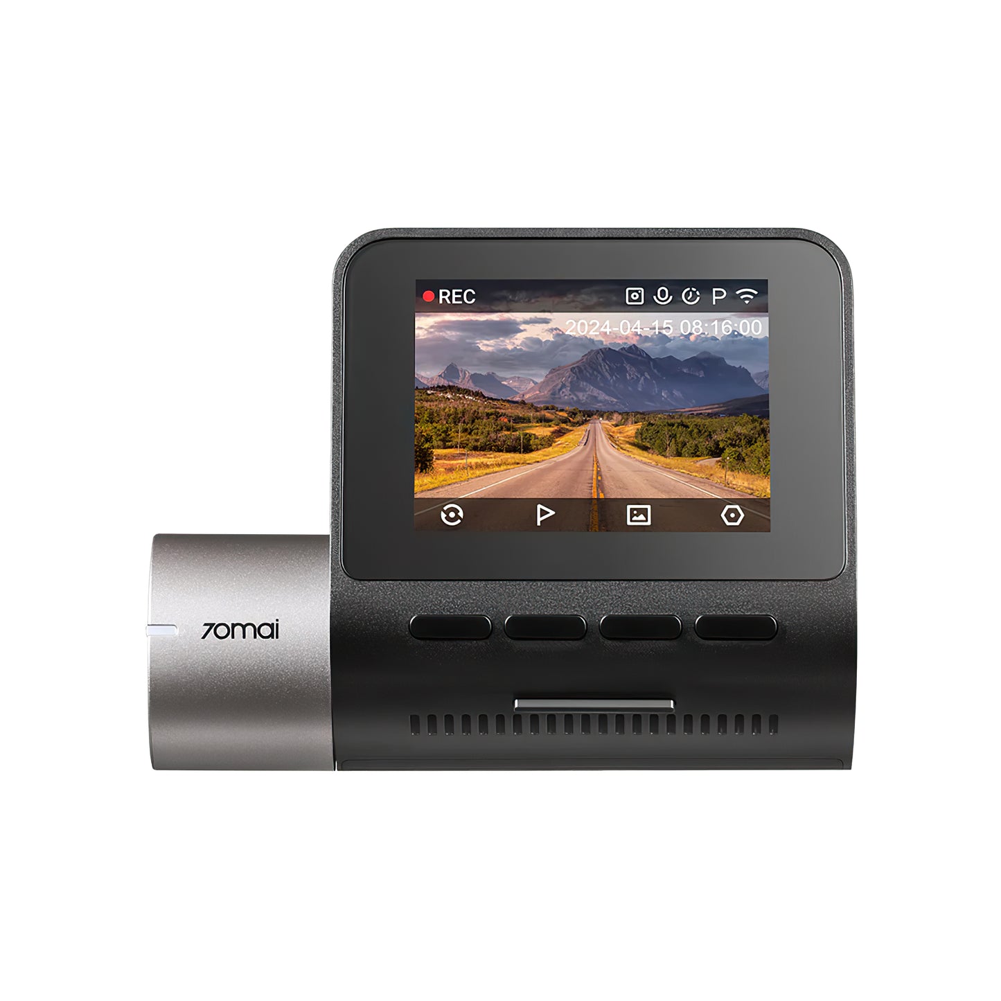 Caméra Auto Avant Arrière 70mai Dash Cam A510, 3K, GPS, Wi-Fi, Écran 2 pouces