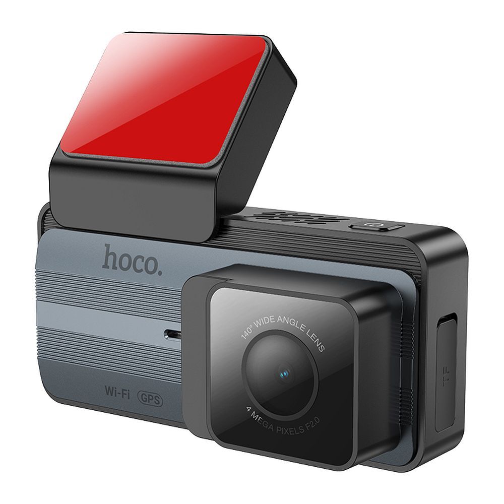 Caméra Auto Avant Arrière HOCO DV12, 2K, Wi-Fi, GPS, Écran 3.69 pouces