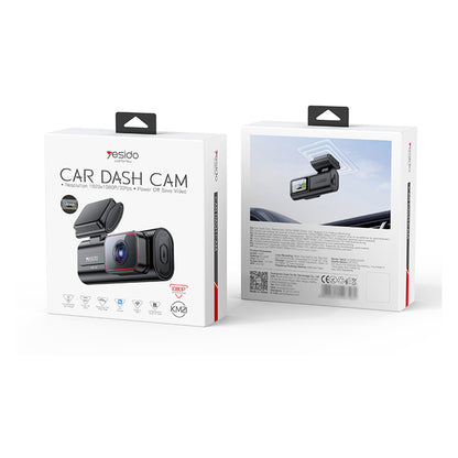 Caméra Auto Yesido KM21, 1080P, Wi-Fi, Affichage 1.47 pouces