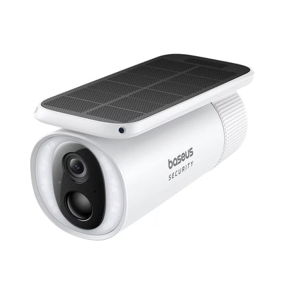 Caméra de Surveillance Baseus Solar S1, Wi-Fi, 2K, IP67, Panneau Solaire, Extérieur S0SW002130
