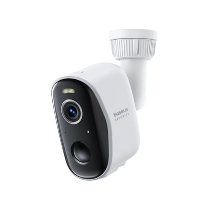 Caméra de Surveillance Baseus N1, Wi-Fi, 2K, IP67, Extérieur, Set 4 pièces, Blanche ACSLH-01