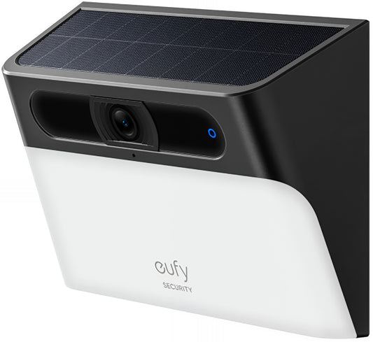 Caméra de Surveillance Eufy S120 Solar, Wi-Fi, 2K, IP65, Panneau Solaire, Extérieur