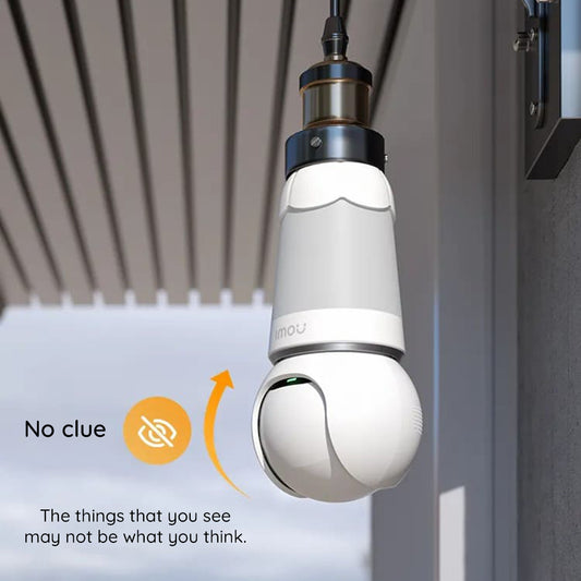 Caméra de Surveillance Imou Bulb, Wi-Fi, 2K, Intérieur, Blanche IPC-S6DP-5M0WEB-E27