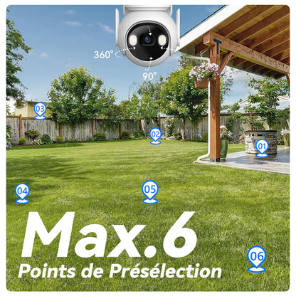 Caméra de Surveillance Imou Cell PT, Wi-Fi, 2K, IP66, Extérieur IPC-K9EP-3T0WE