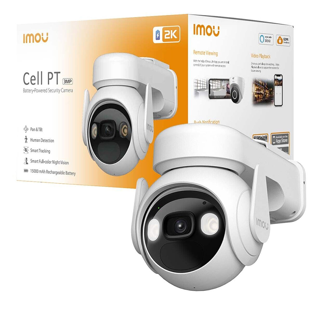 Caméra de Surveillance Imou Cell PT, Wi-Fi, 2K, IP66, Extérieur IPC-K9EP-3T0WE