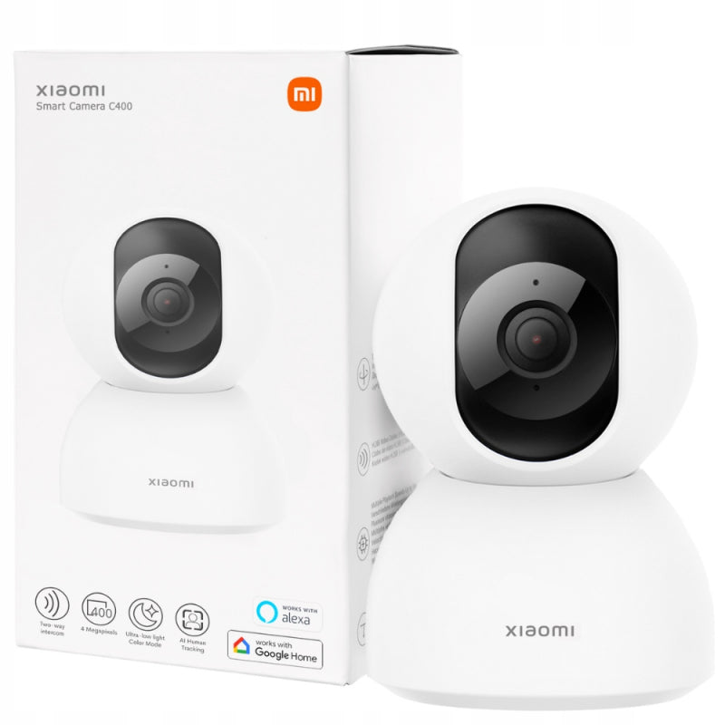 Caméra de surveillance Xiaomi C400, Wi-Fi, 2.5K, Intérieur BHR6619GL