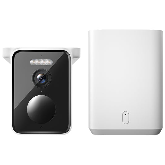 Caméra de Surveillance Xiaomi BW400 Pro Set, Wi-Fi, 2.5K, Panneau Solaire, Extérieur BHR77447GL