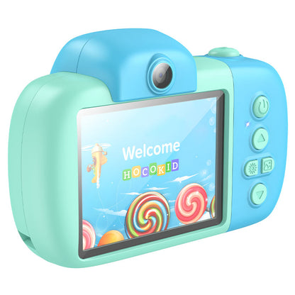 Digitalkamera HOCO DV201 Kids, 1080P, 2MP, Blau