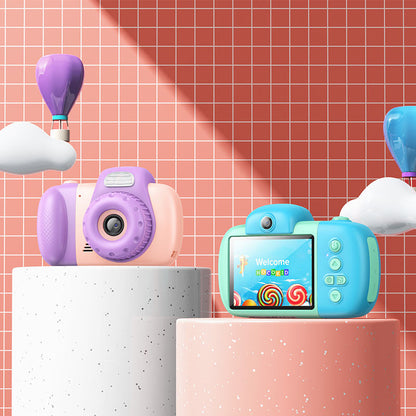 Digitalkamera HOCO DV201 Kids, 1080P, 2MP, Blau