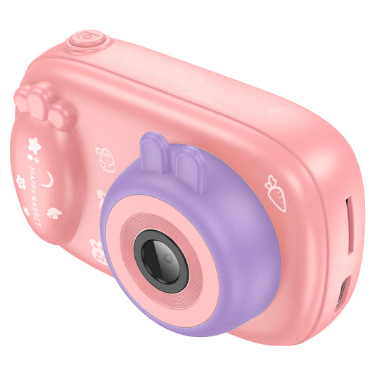 HOCO DV205 Kids Digital Camera, 720P, 1MP, Pink