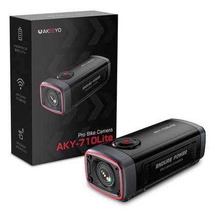 Akeeyo 710 Lite Sports Camera for Bicycle / Motorcycle, 2K, Wi-Fi, Black