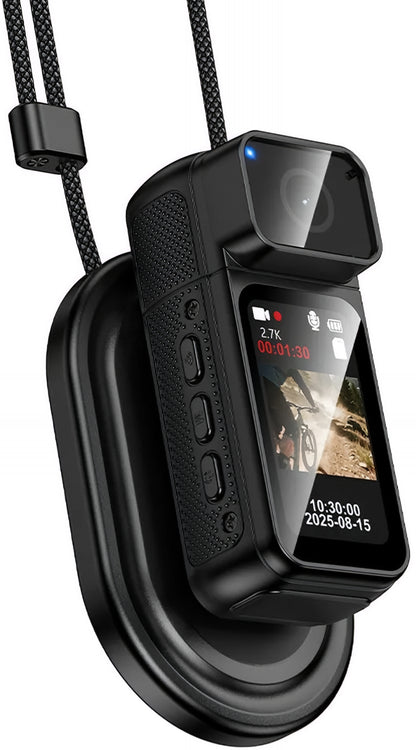 Caméra Sport HOCO DV105, 2.7K, Écran 1,47 pouce, Noire