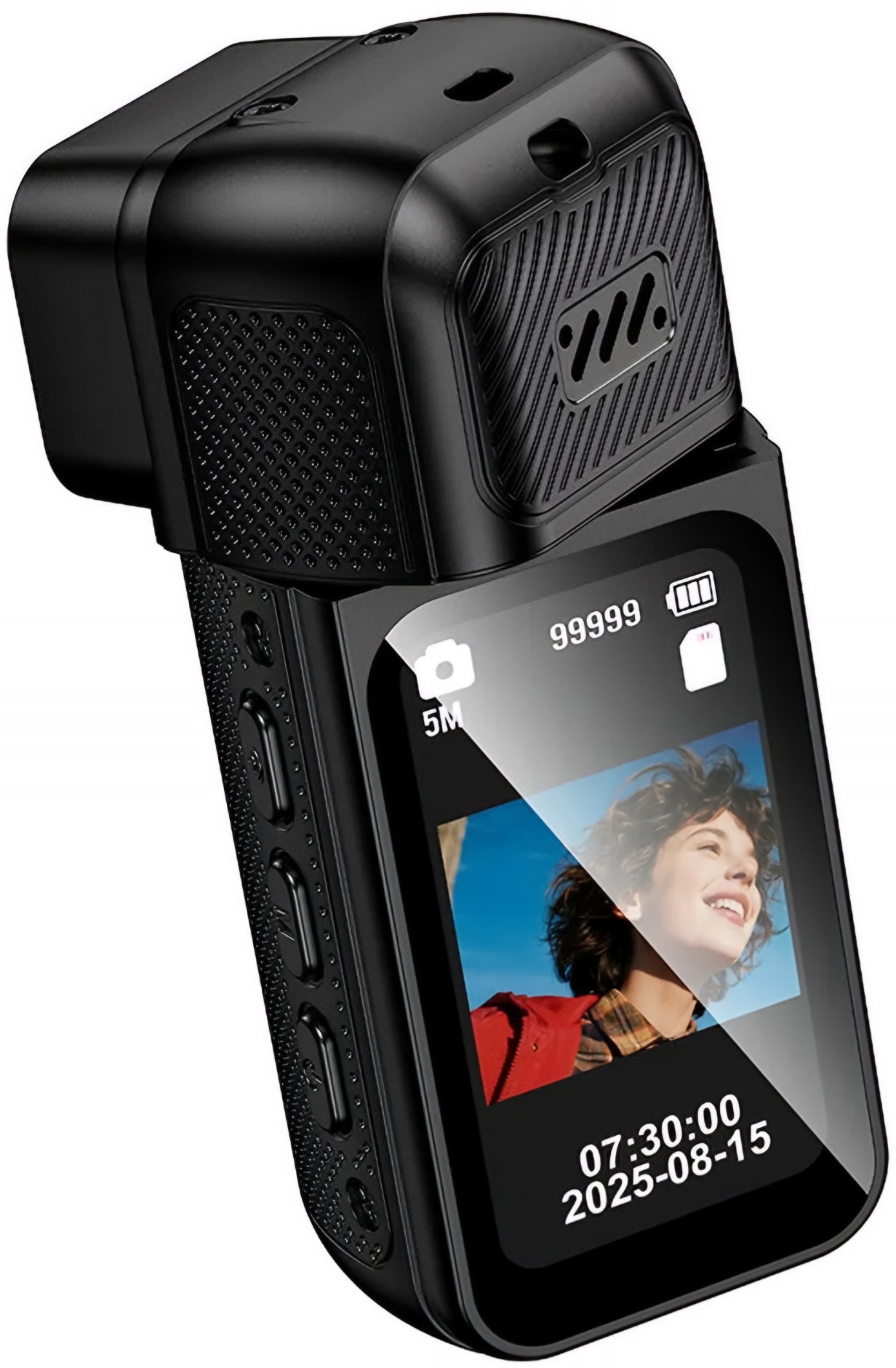 Caméra Sport HOCO DV105, 2.7K, Écran 1,47 pouce, Noire