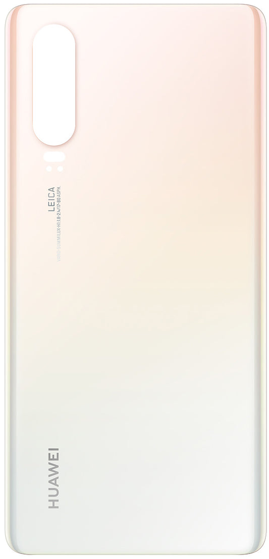Akkudeckel kompatibel mit Huawei P30, Weiß