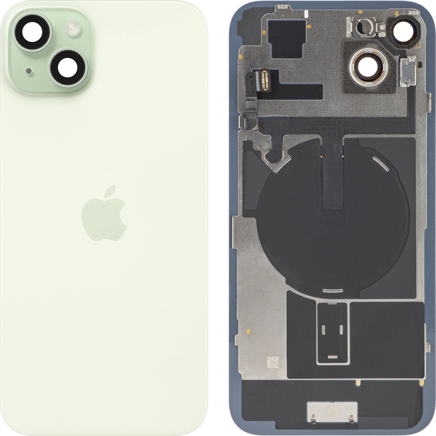 Batteriedeckel Apple iPhone 15 Plus, Grün, Premium Swap
