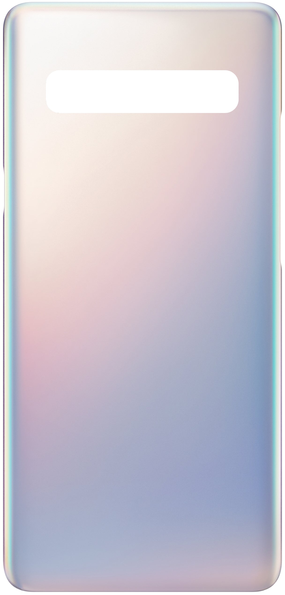 Cache Batterie compatible avec Samsung Galaxy S10 5G G977, Argent