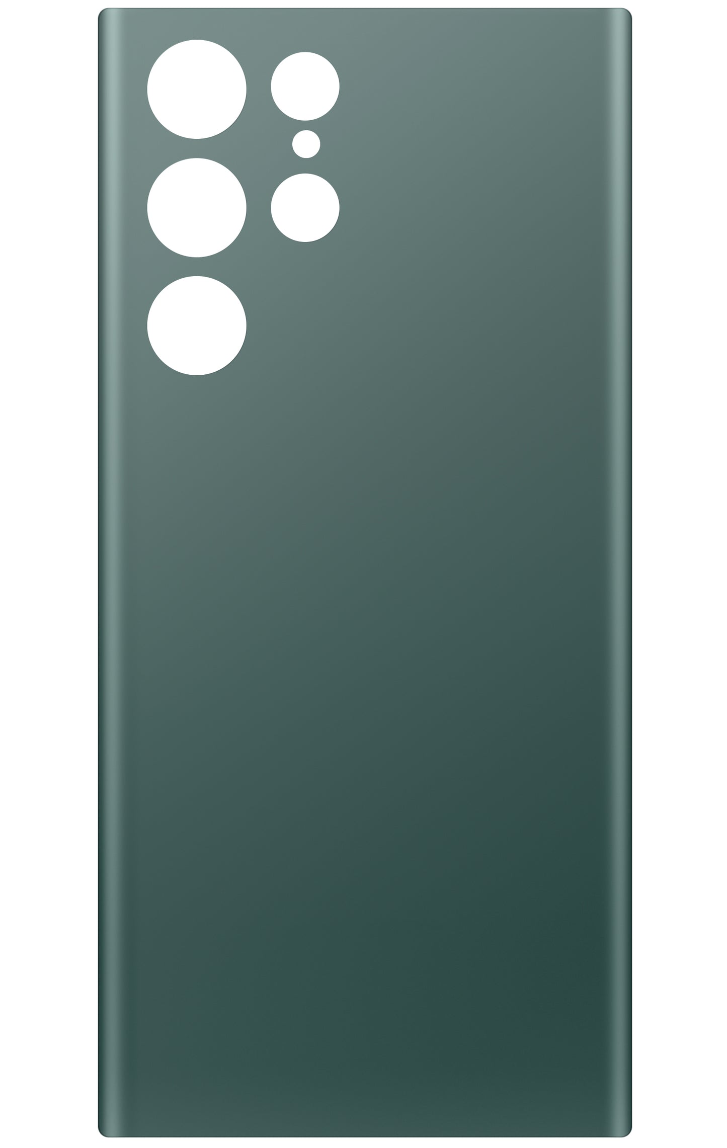 Cache Batterie compatible avec Samsung Galaxy S22 Ultra 5G S908, Vert