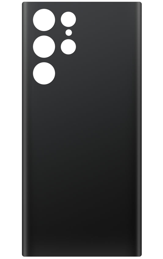 Couvercle de batterie compatible avec Samsung Galaxy S22 Ultra 5G S908, Noir